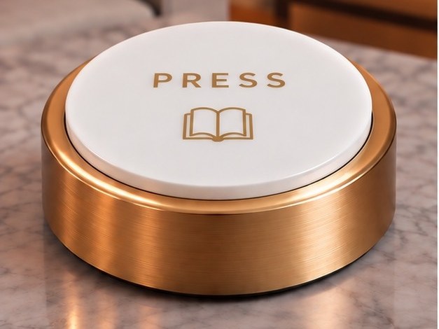 The Memory Button in premium gold