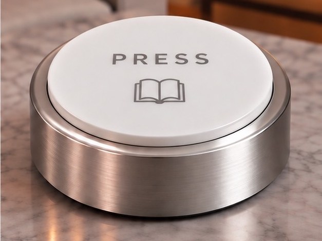 The Memory Button in premium silver